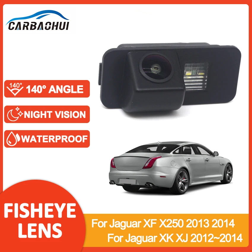 Автомобильная камера заднего вида с широким углом обзора 140 градусов для Jaguar XF X250