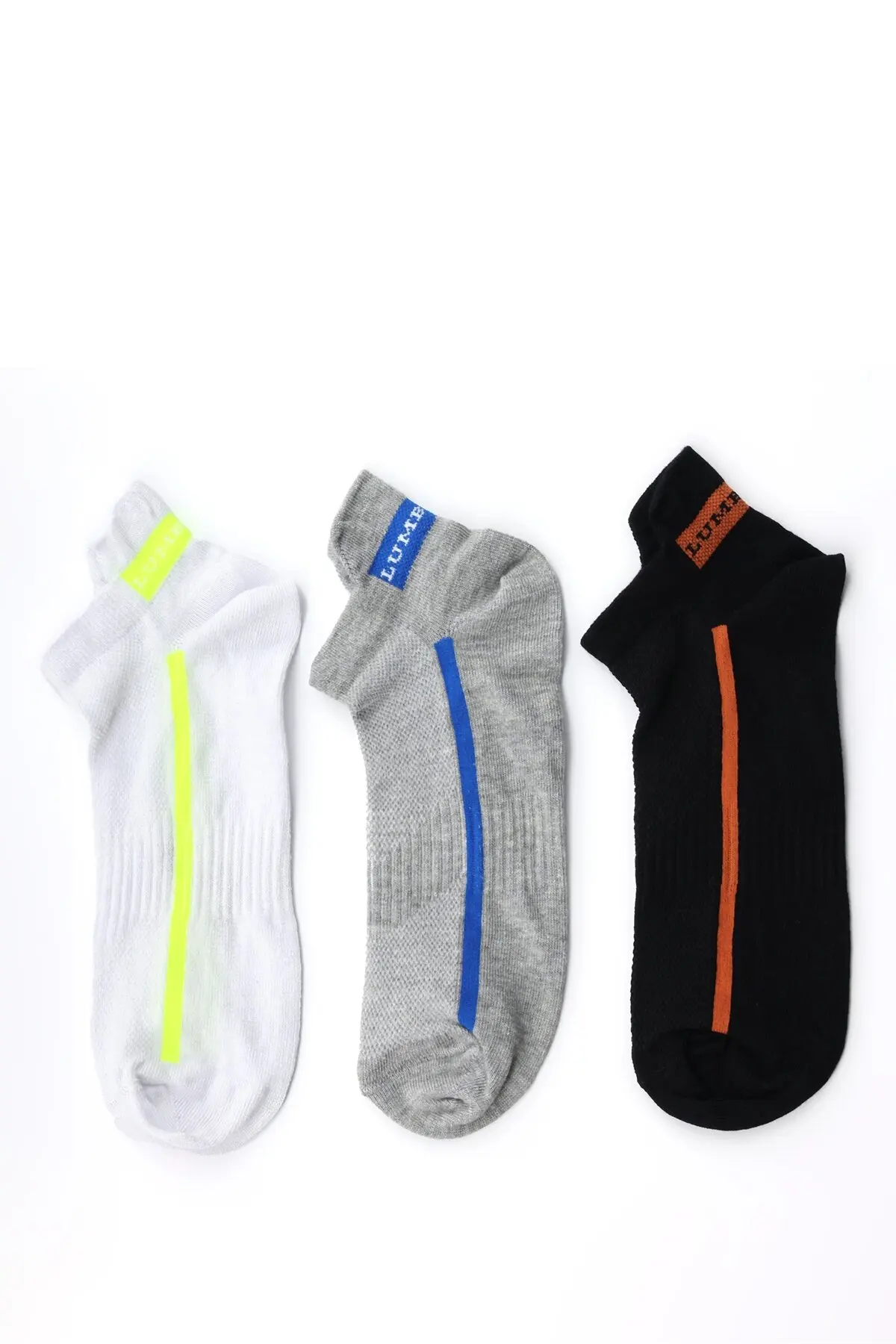 

Серые мужские носки ALBINO BOOTIES 3LU 1PR