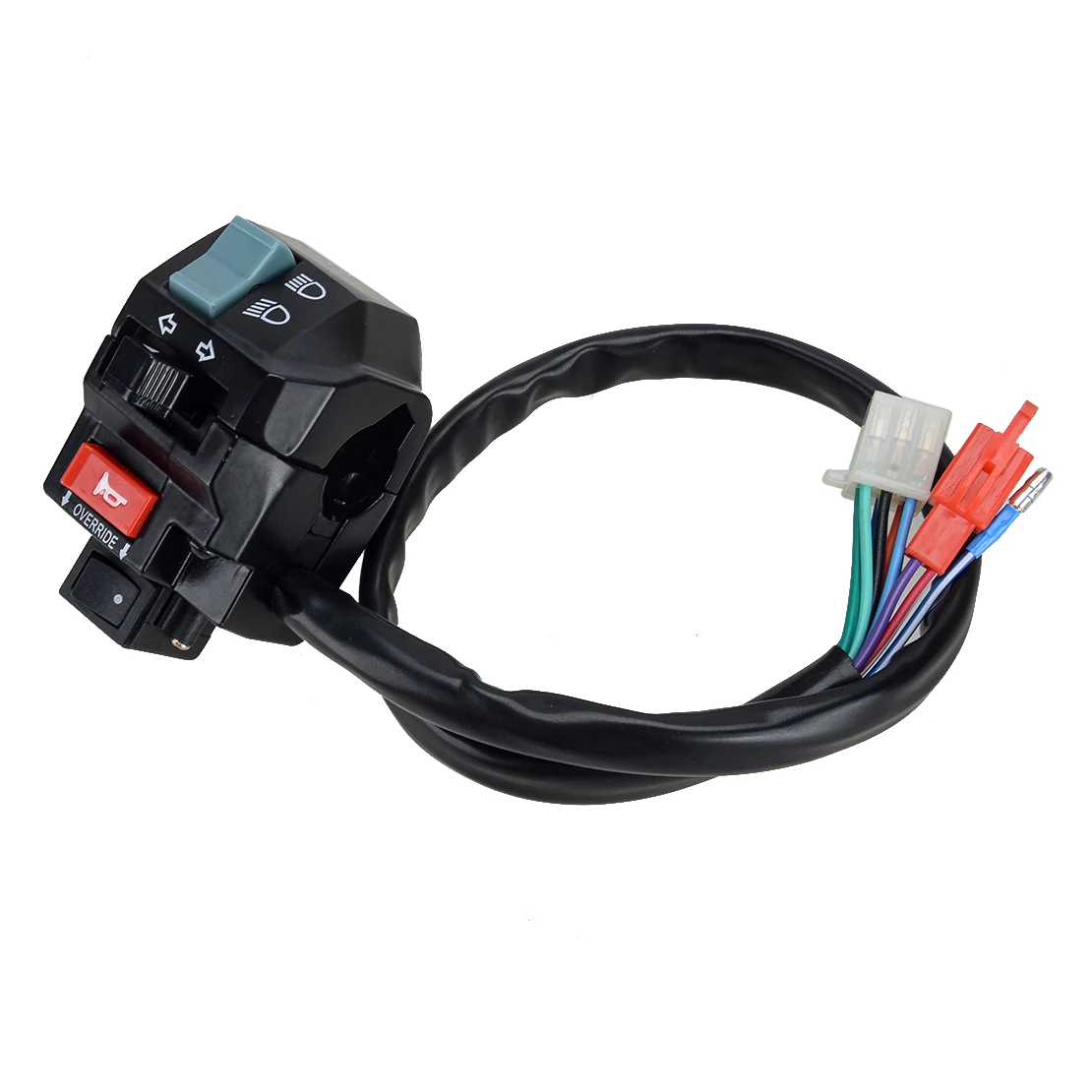 Переключатель функции левого руля мотоцикла в сборе подходит для Linhai 260cc 300cc LH260