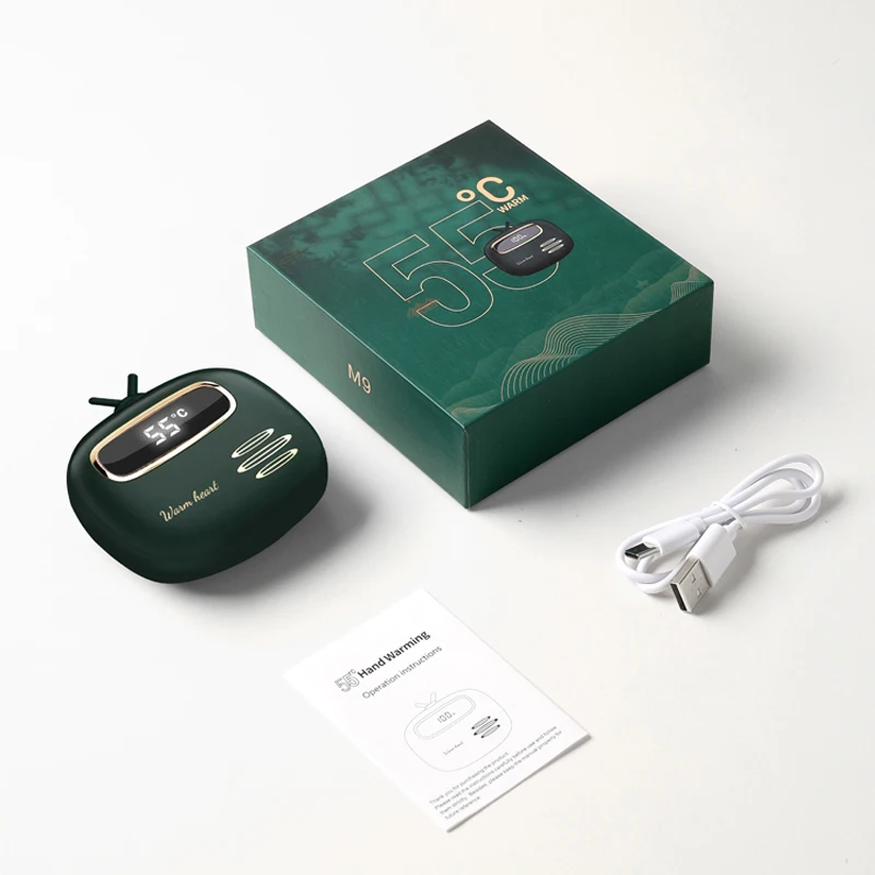 

2022 New Winter Mini Portable Usb Velvet Hand Warmer Mobile Power Bank Cute Hand Warmers Rechargeable Heater Calentador