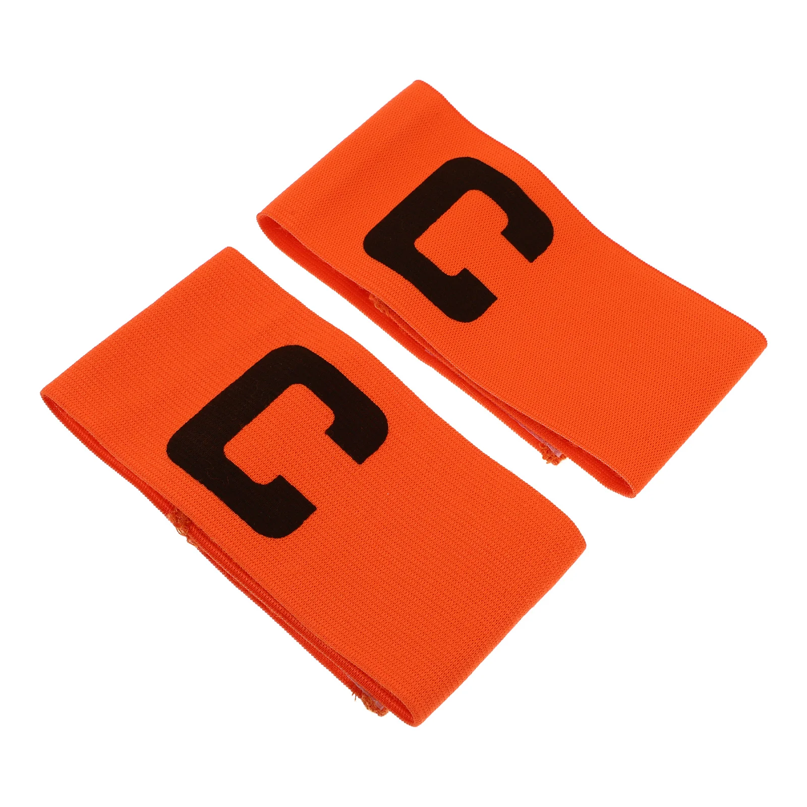 

2pcs Team Leader Signs Captain Armbands Elastic Armbands Football Armbands for Baseball Adults Basketball Sports Match Children