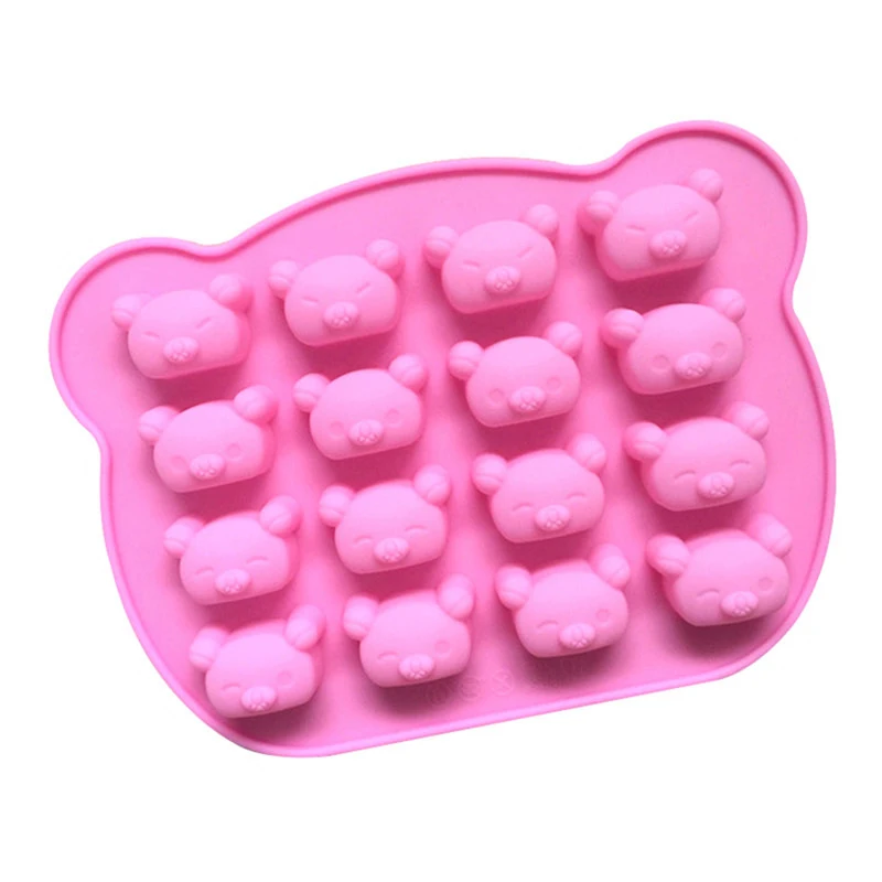 1 шт. 16 милых силиконовых форм с медведем коалы инструменты для украшения торта