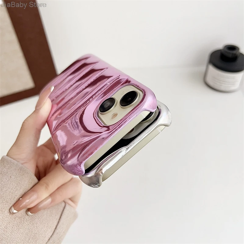 Мягкий противоударный роскошный блестящий чехол для iPhone 11 12 13 14 15 16 Plus Pro Max