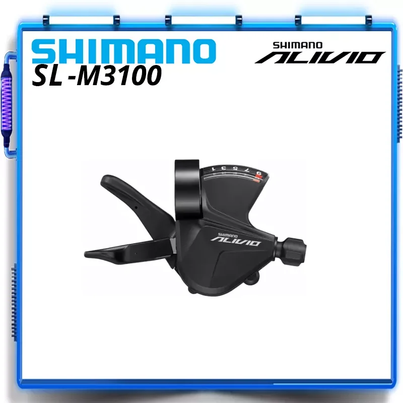 SHIMANO ALIVIO M3100 RAPIDFIRE PLUS скидка 9 скоростей |