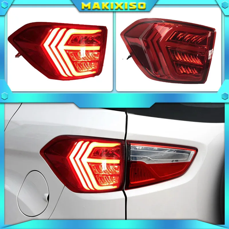 

2 шт., светодиодные задние фары для Ecosport 2013-2019