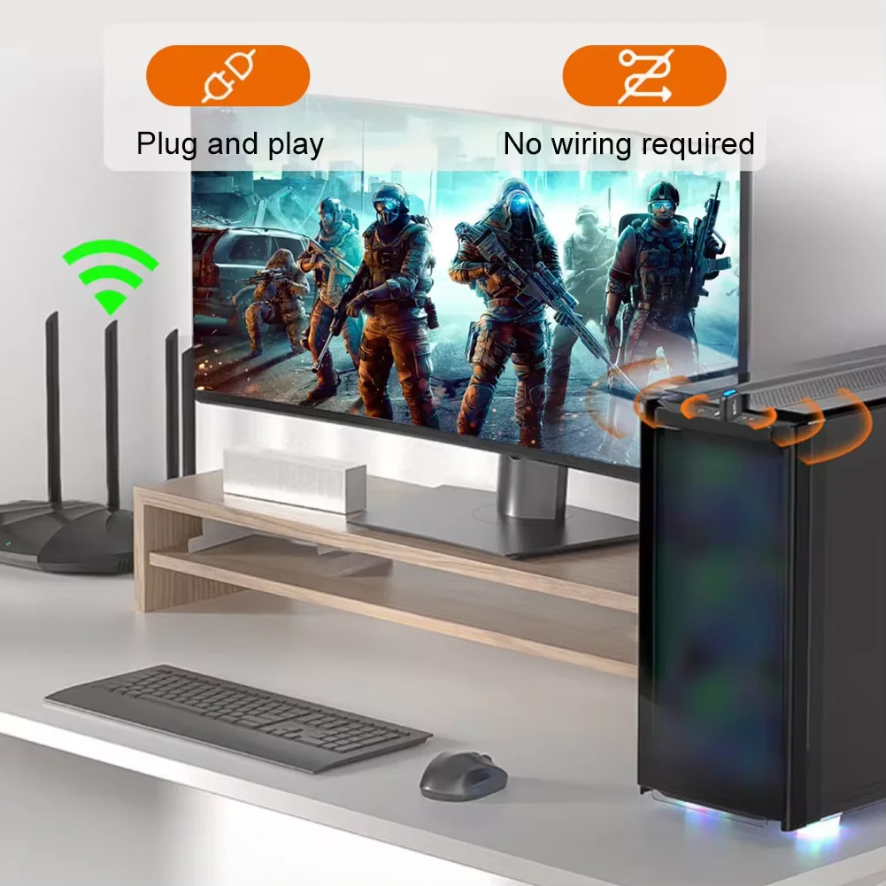 Сетевая карта 286 Мбит/с Wi-Fi 6 2 4 ГГц