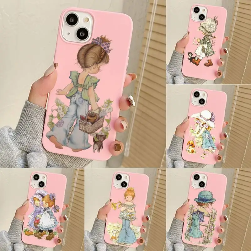 

Sarah Kay Little Girl Phone Case For Iphone 7 8 Plus X Xr Xs 11 12 13 Se2020 Mini Mobile Iphones 14 Pro Max Case