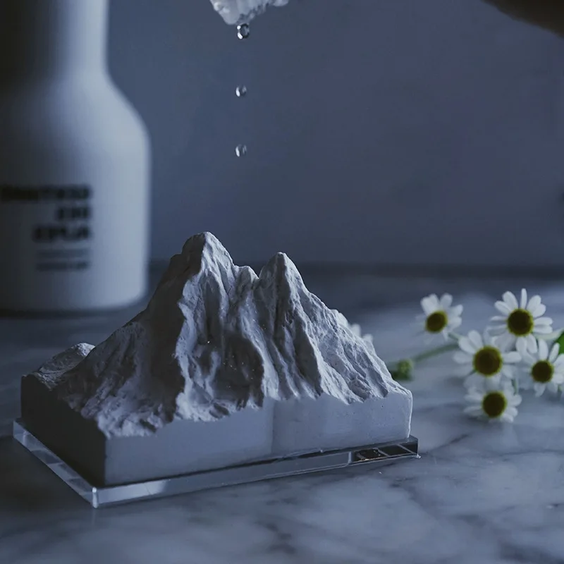 

New Alps Model Gypsum Essential Oil Car Air Freshener Perfume Accessories Decoration Diatomite Difuser Stone Home Car Fragrance