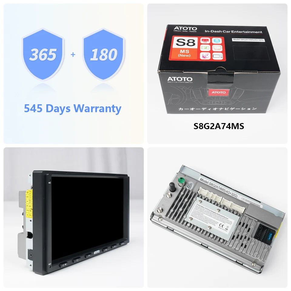 Мультимедийная магнитола ATOTO S8 MS мультимедийная стерео-система на Android с 7