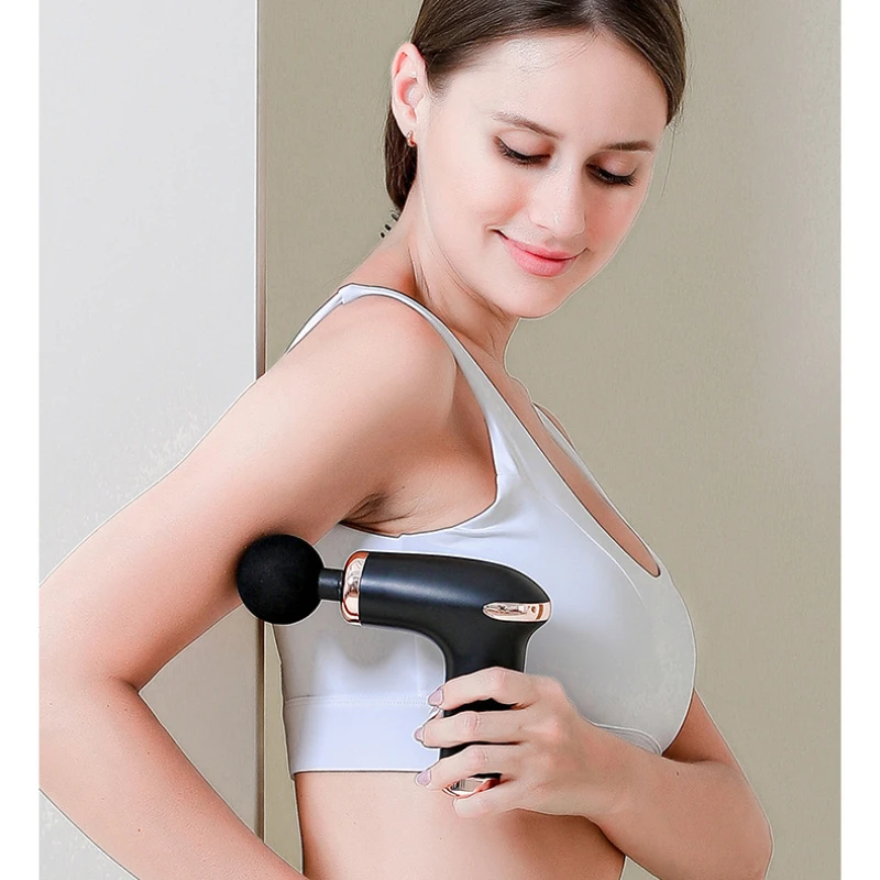 

Домашний мини-пистолет-массажер, портативный фитнес-релаксационный массаж через границу