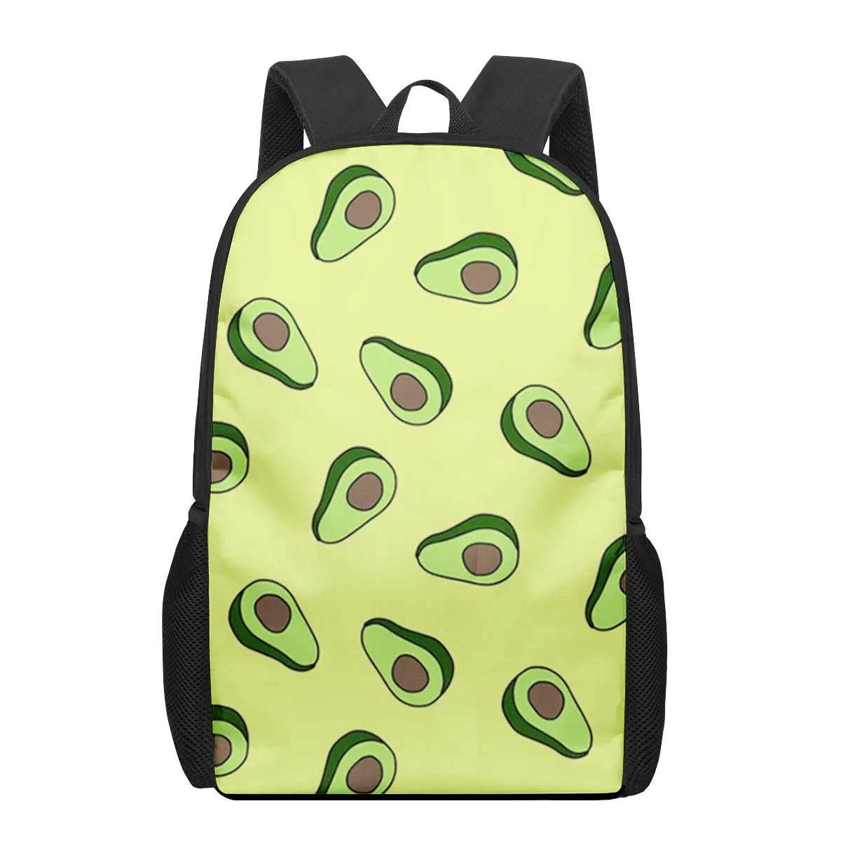 Милый рюкзак с рисунком авокадо, ранцы для девочек начальной школы, Детская сумка для книг, ранец, рюкзак