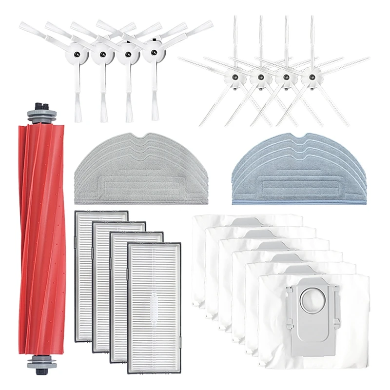 

For Xiaomi Stone G10S /S7 MAXV Ultra Sweeping Robot Accessories Main Brush Side Brush Filter