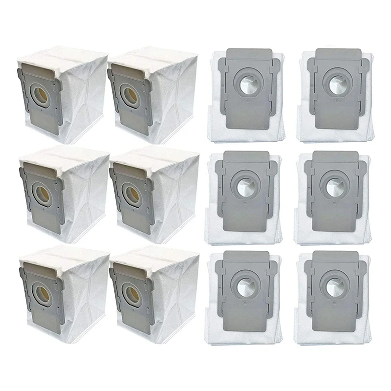 

12PCS Vacuum Bags For Irobot Roomba I7 I7+/Plus (7550) I3+ (3550) I6+ (6550) I8+ (8550) S9+ (9550) Clean Bags