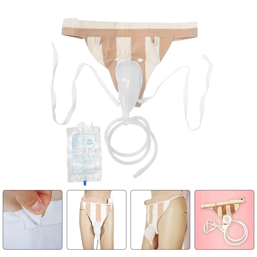 

1 Set Elderly Urine Bag Portable Urine Pouch Urine Collection Pouch for Elderly Patient Home Disabled