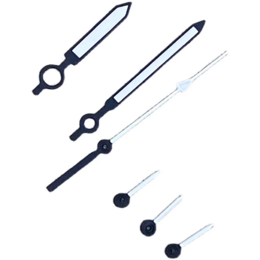 Watch Accessories Watch Hands 13.5MM 6 Hands Black White Green Luminous Suitable for VK63 Movement