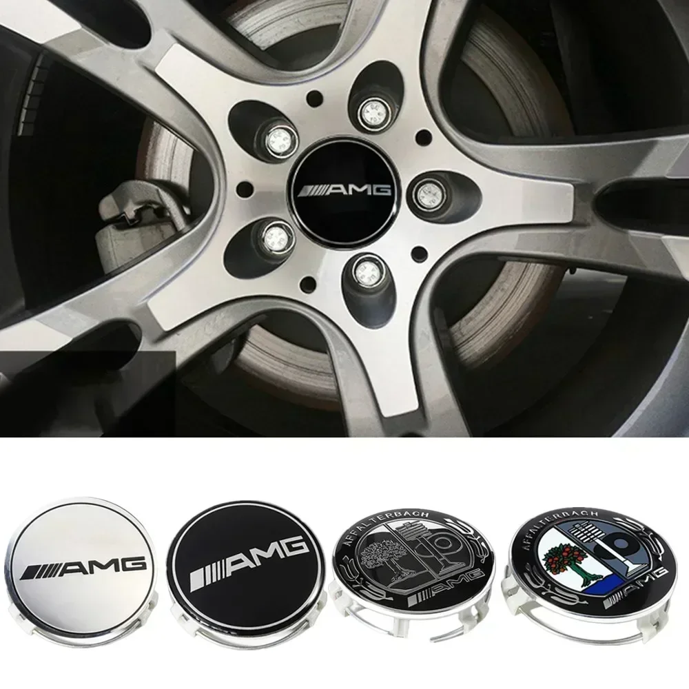 W212 GLC GLK 2025 Горячая Для AMG Автомобиль Mercedes Benz 75 мм Центральная крышка ступицы