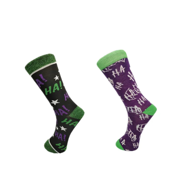 Носки для косплея с эрическими мотивами хлопковые чулки-трубки Хэллоуина