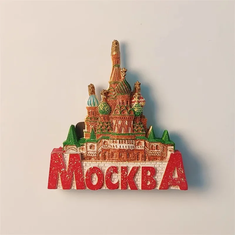 Фото Vali Ascension Church, Москва, Россия, ручная роспись, 3D магниты на холодильник, туристические сувениры, магнитные наклейки на холодильник №2