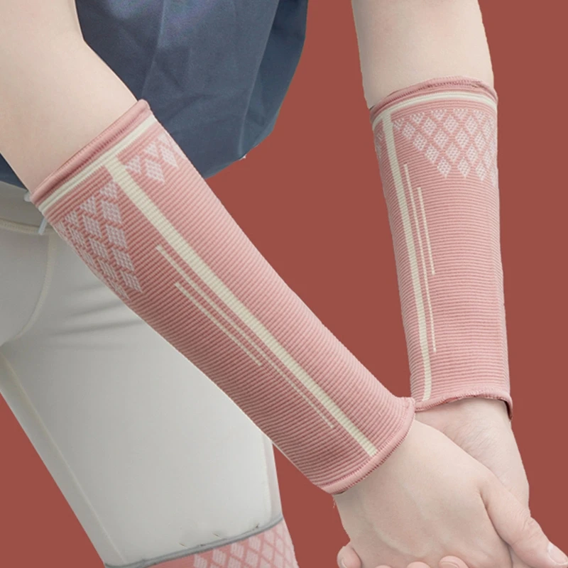 

2Pcs Compression Hand Band Wrist Support Brace Wraps Guard Protector Sports Wristbands Forearm Volleyball Arm Sleeves