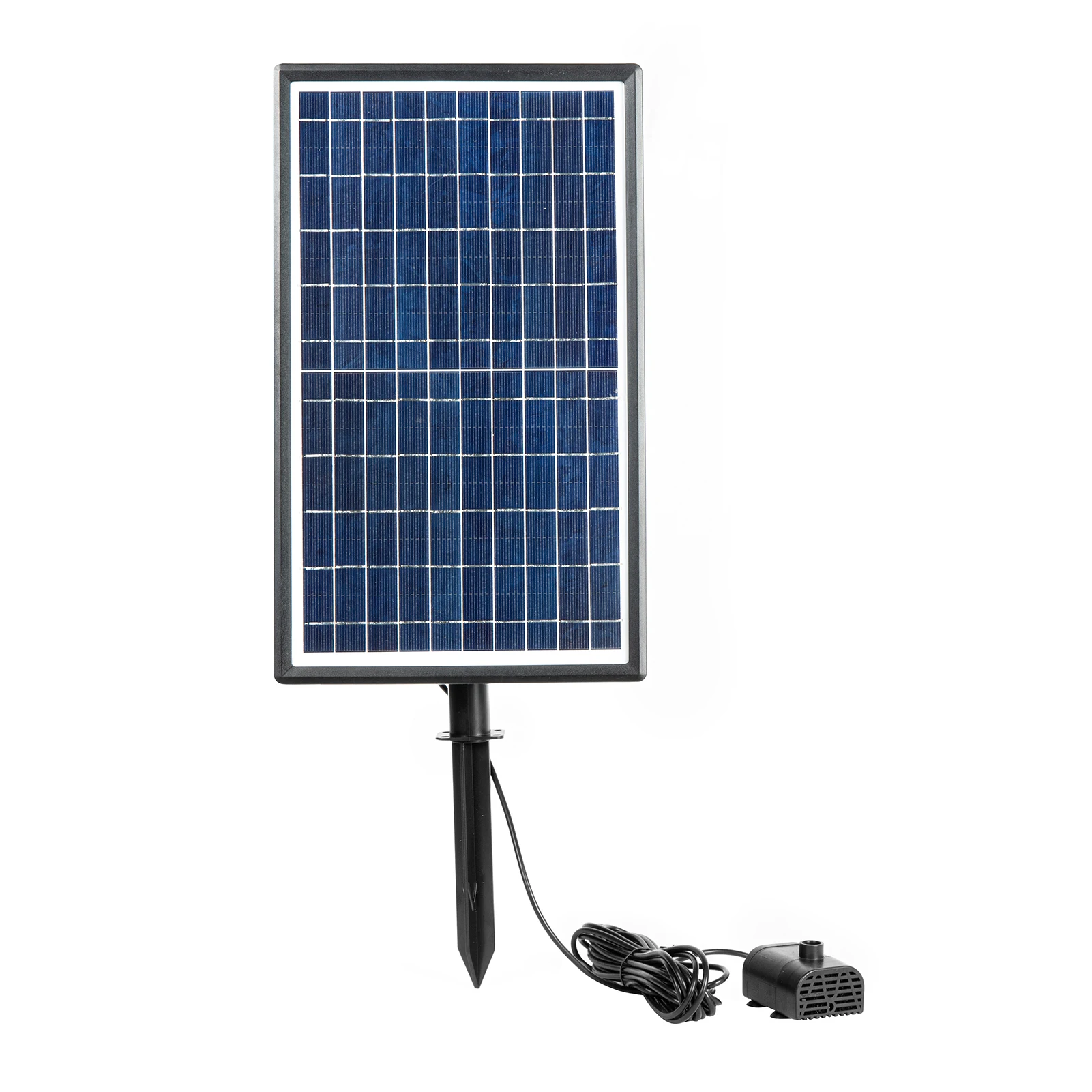 

Solar Fountain Pump Solar Powered Water Pump Ground-inserted Split Fountains DIY Floating Fountain With Nozzles For Garden Fish