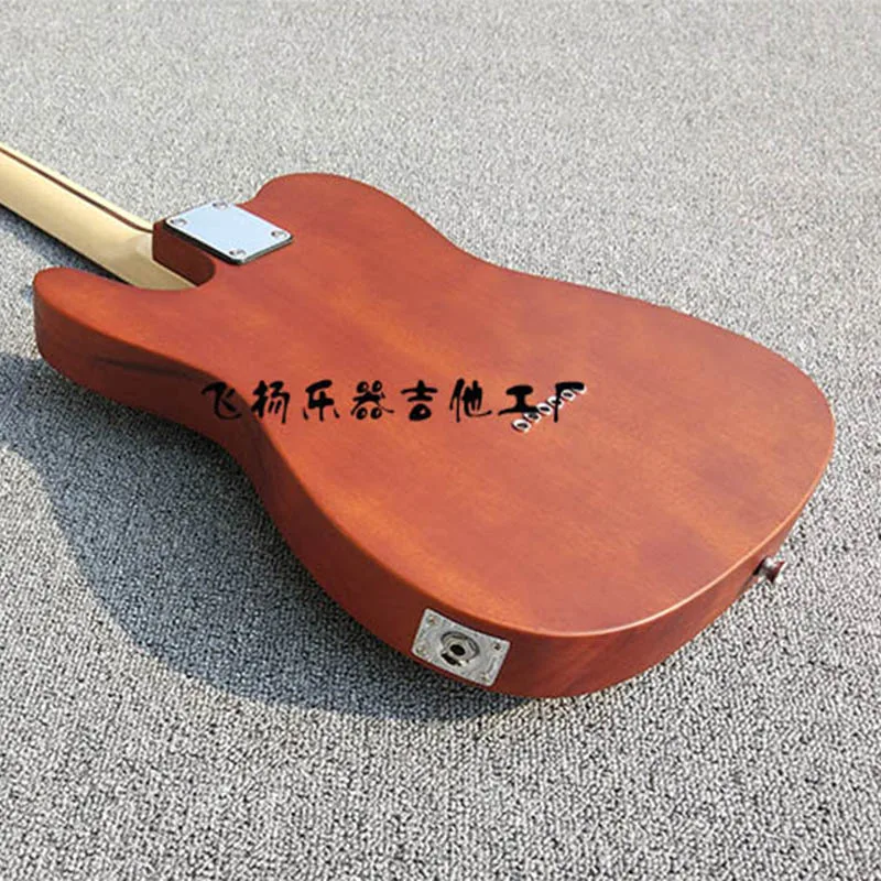Telecaster TL электрическая гитара Mahogny Body Maple Neck Бесплатная доставка в наличии |
