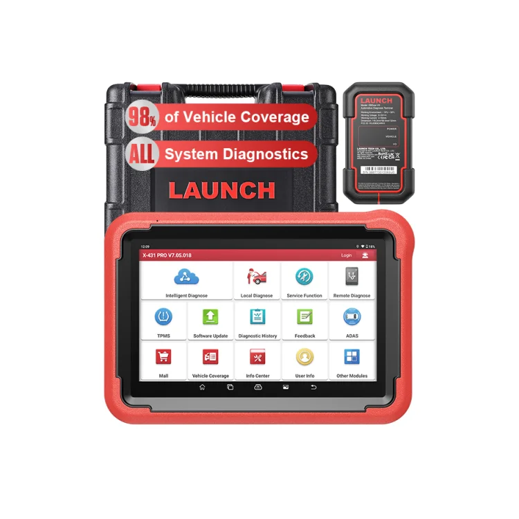 Запуск X431 Pros V 5.0 X-431 Pro Obd2 Автомобильный диагностический сканер Инструмент станок
