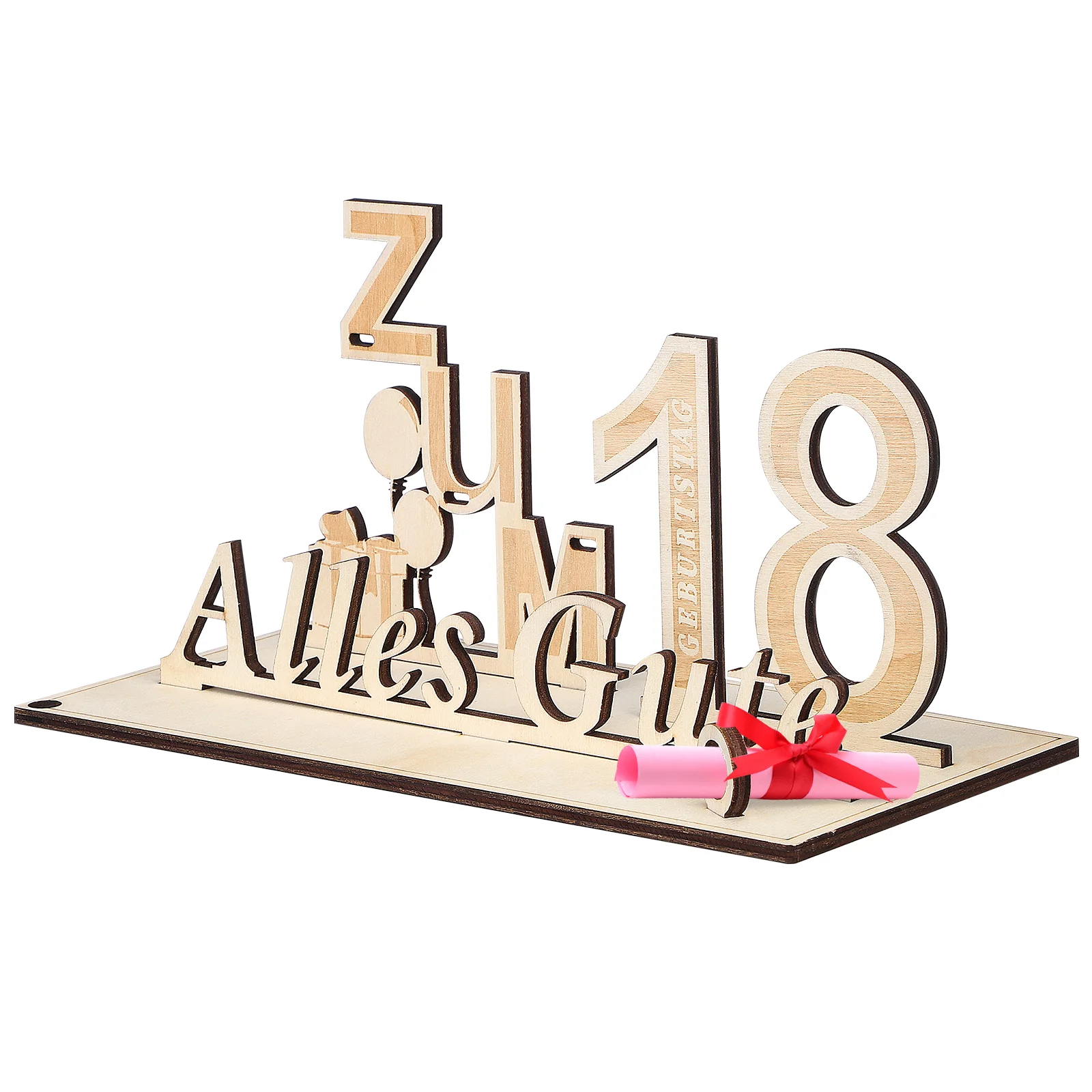 

18 Th Party Gifts Birthday Present Wooden Ornaments Bathroom Decorations 18th For Boys Centerpieces Man