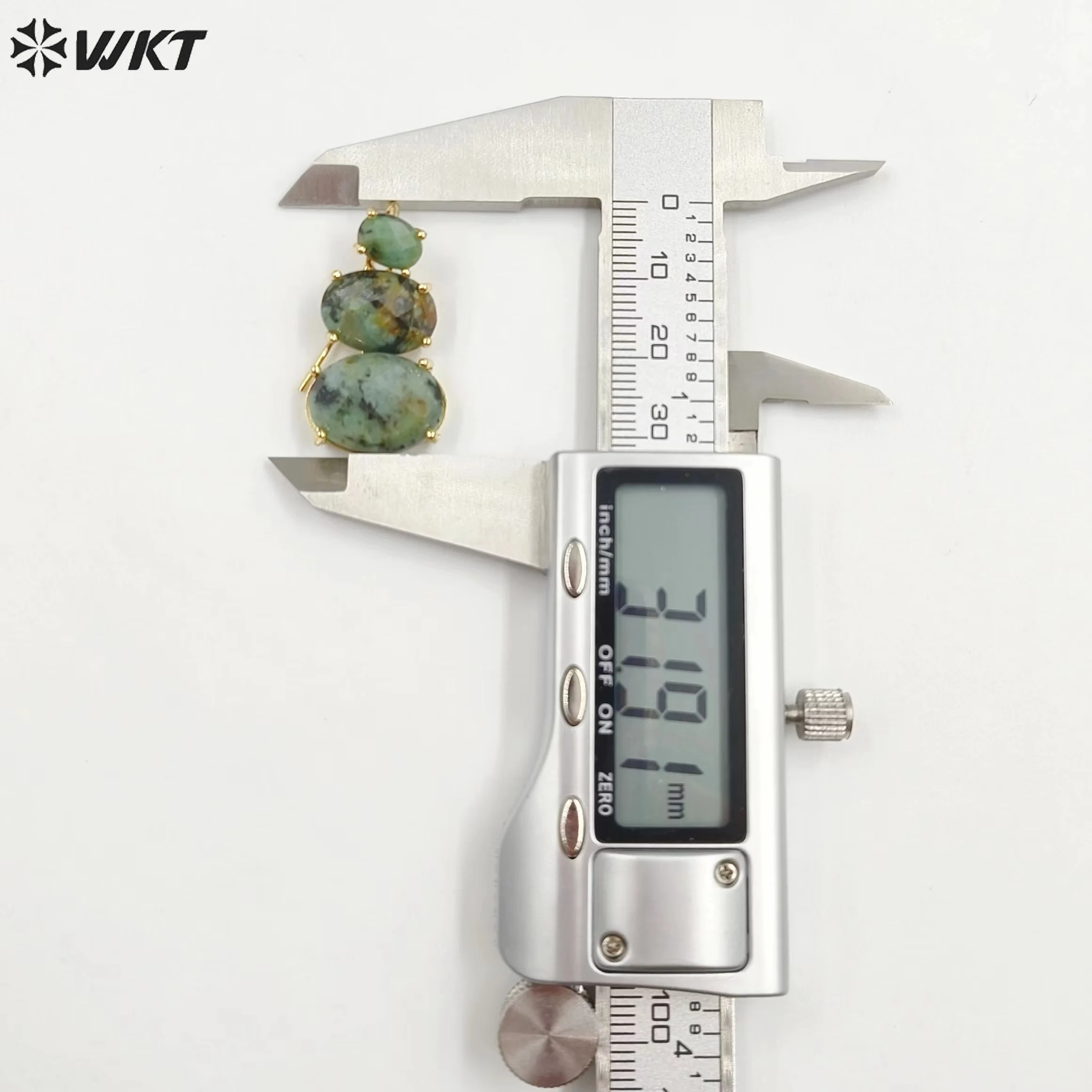 WT-E736 Великолепный новейший дизайн тройной зубец из драгоценного камня установка