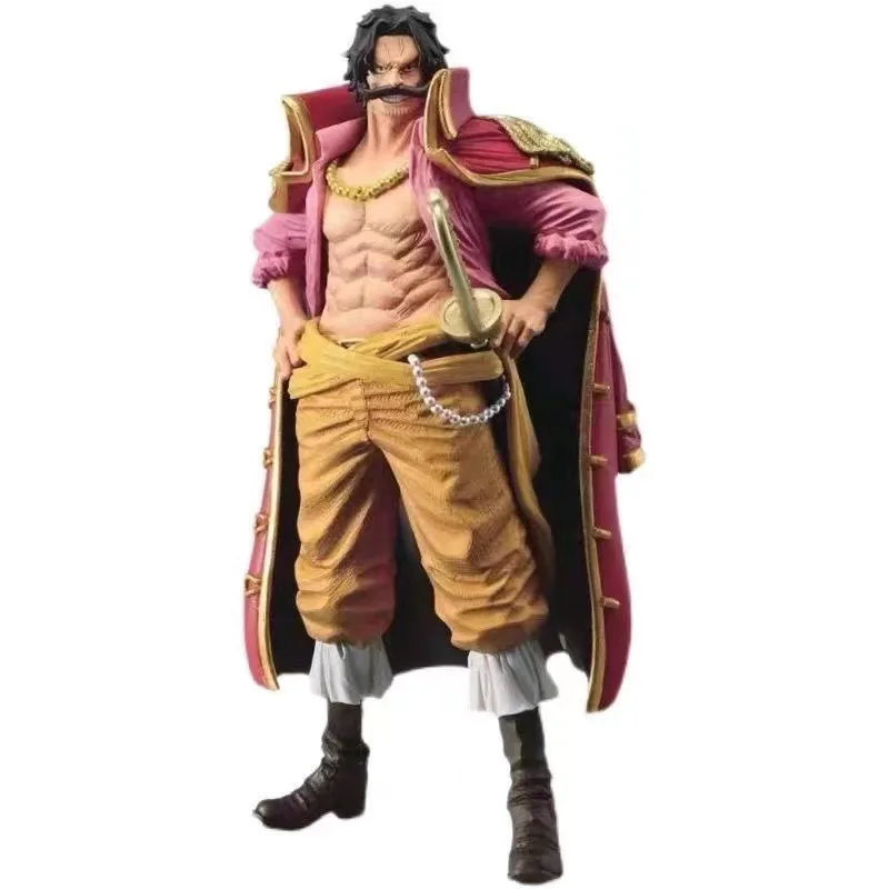 

17cm Anime One Piece Figure The Grandline Men Wano Country Gol D Roger Action Figure Collection Model Doll Gifts Toys