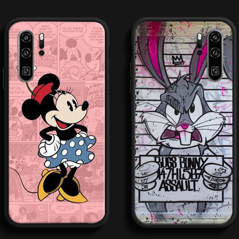 

Disney Cartoon Phone Cases For Huawei Honor Y6 Y7 2019 Y9 2018 Y9 Prime 2019 Y9 2019 Y9A Soft TPU Carcasa Back Cover Coque