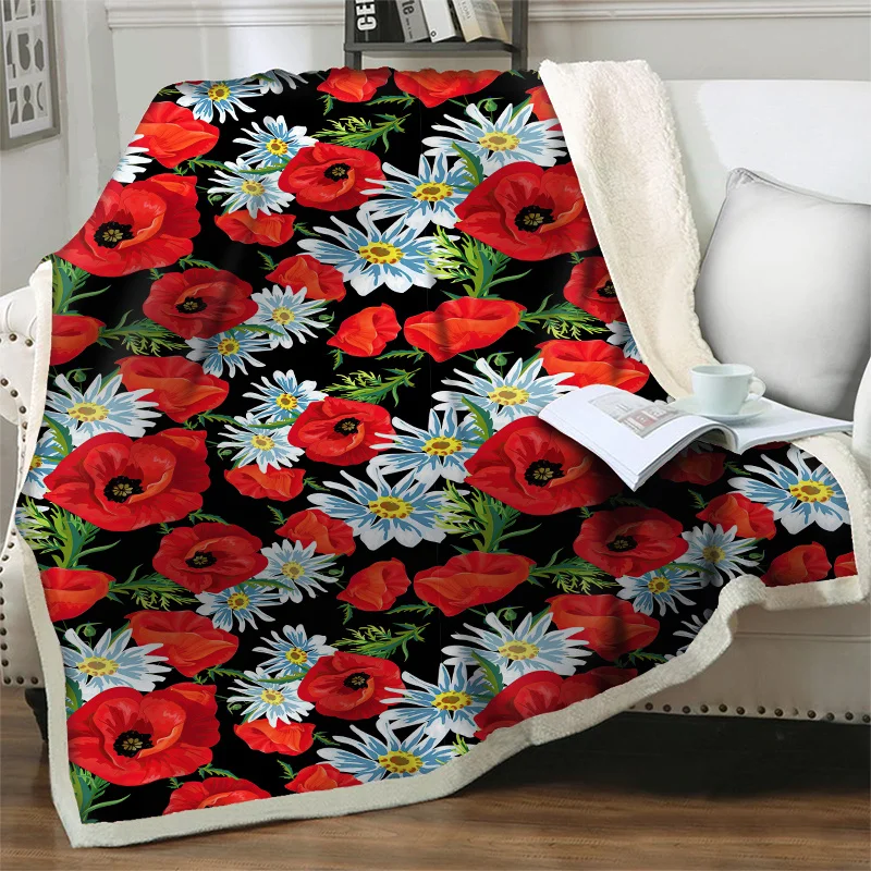 For Beds Sofa Couch Portable Travel Picnic Quilt Nap Cover