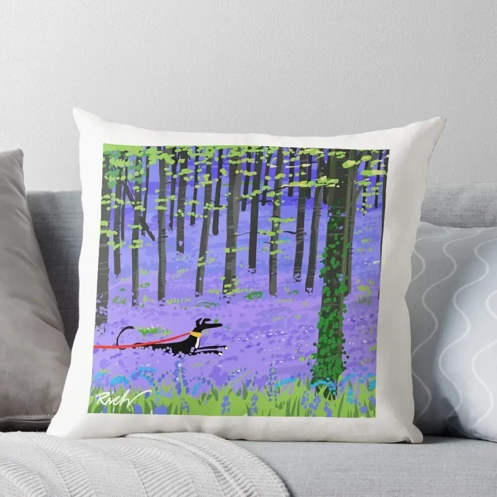 Подушка с изображением гонки Bluebell наволочки декоративная наволочка