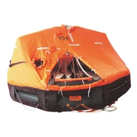 15 16 20 25 person ec solas ccs certified davit launched type inflatable life raft