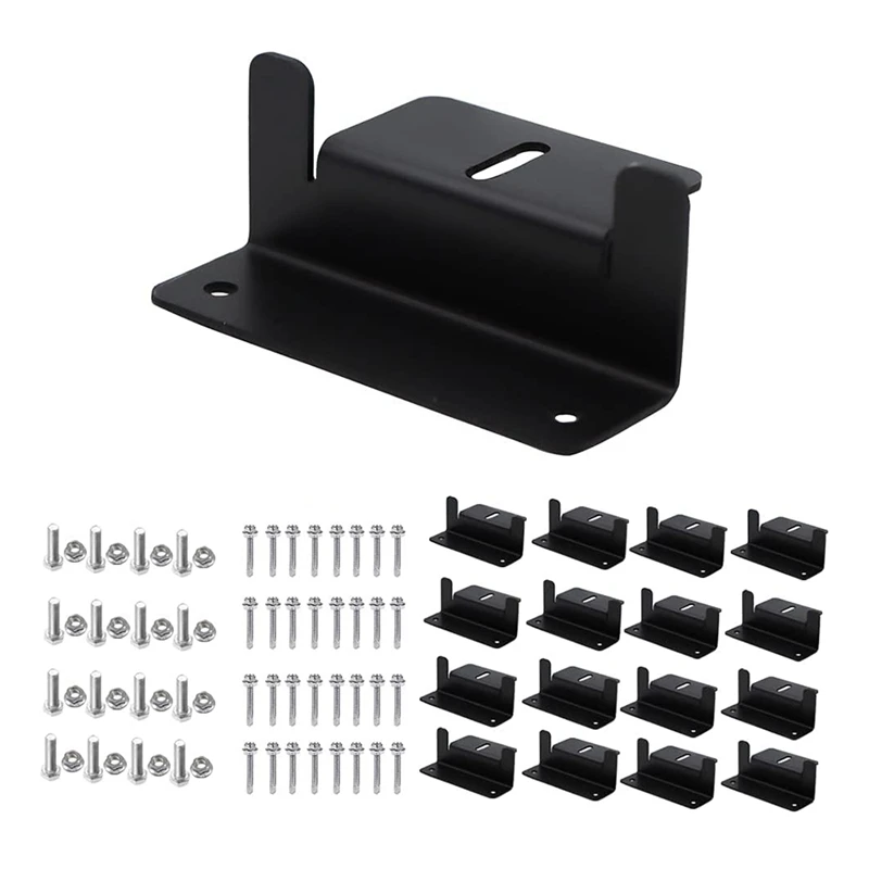 

Solar Panel Mounting Brackets Z Bracket, with Nuts and Bolts ,4 Units (16PCS)
