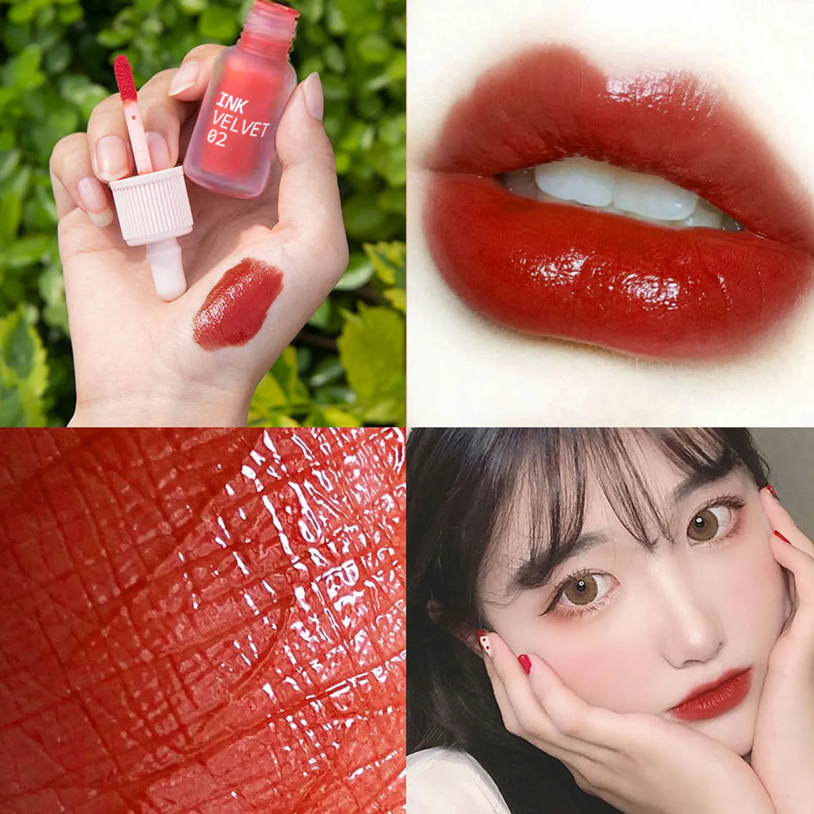 

6 Colors Mini Baby Bottle Lip Glaze Long-Lasting Waterproof Matte Liquid Lipstick Sexy Red Lip Tint Lip Gloss Makeup Cosmetics