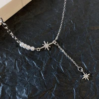 korean fashion new six manifold star necklace for woman hundred design net red jewelry female students birthday lover gift