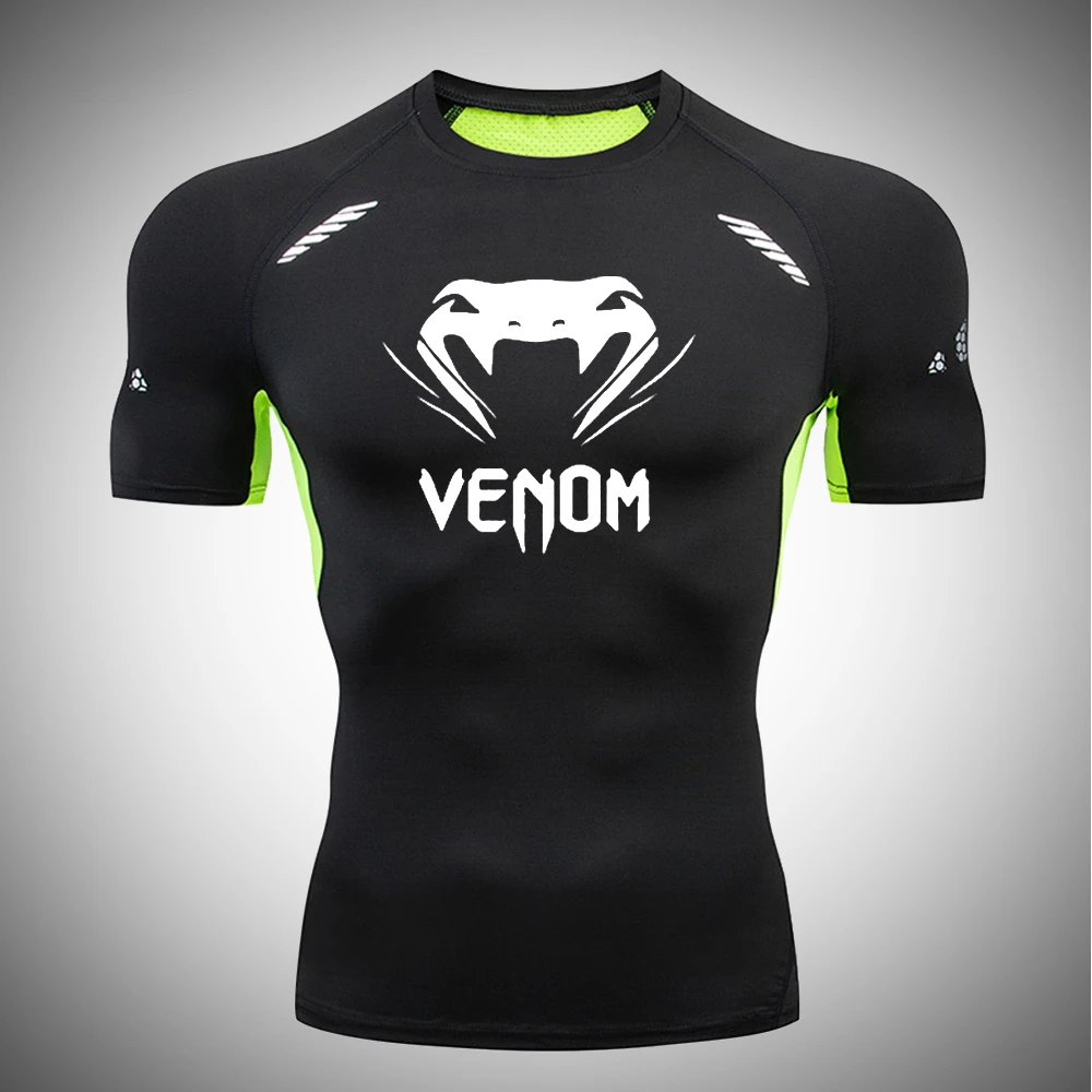 Мужская компрессионная футболка для MMA Rashguard бокса мужские майки для Муай Тай кикбоксинга спортивные футболки для фитнеса тренировок Jiu Jitsu мужские футболки