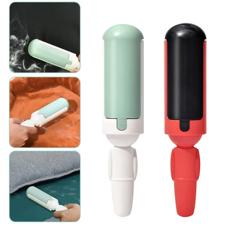 

Pet Hair Remover Animal Adhesive Hair Remover Brush Lint Rollers Dog Cat Fluff Dust Catcher Anti Hair Lint Brush Cat Accessories