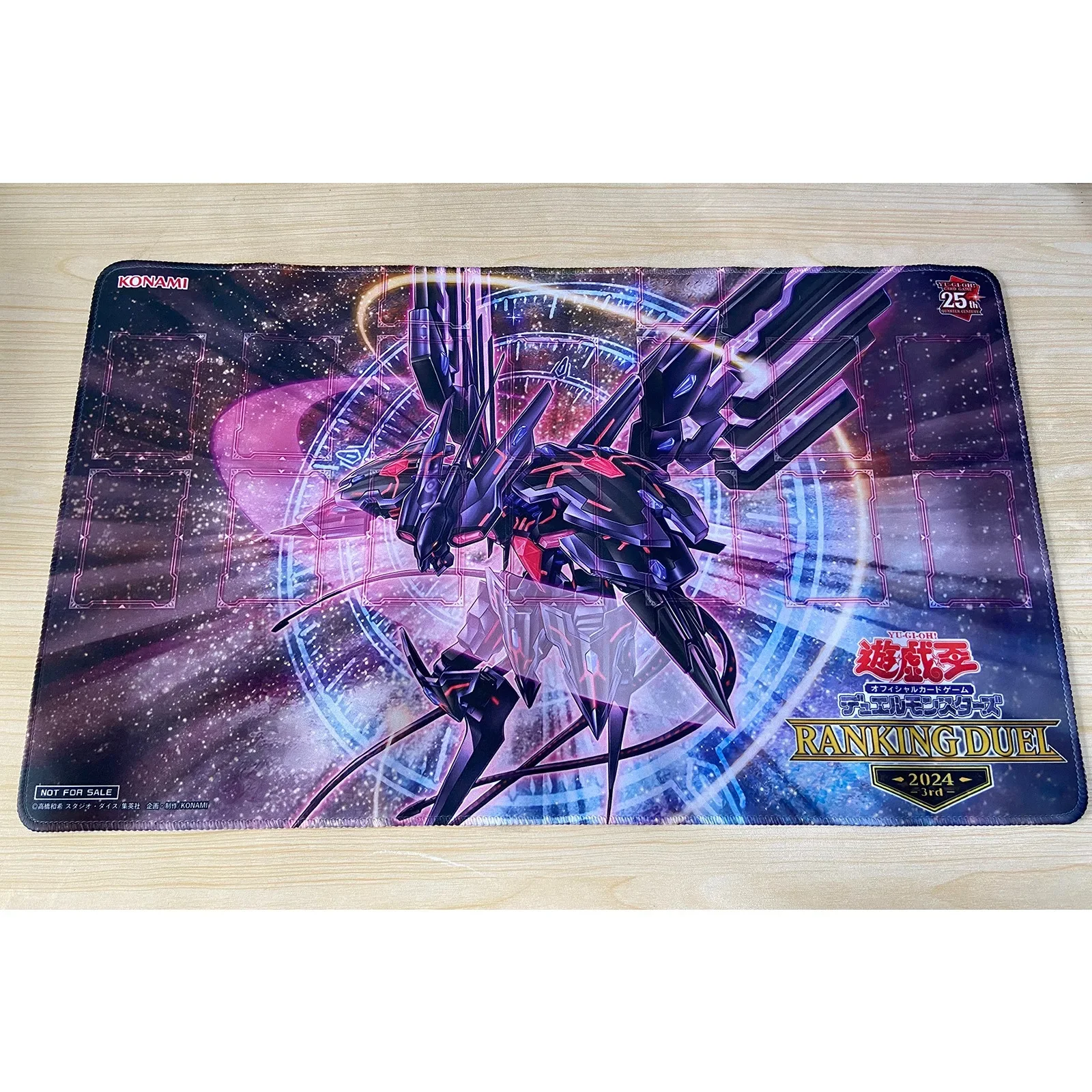 YuGiOh Playmat Number 107: Galaxy-Eyes Tachyon Dragon TCG CCG Коврик для настольной игры торговых карточных