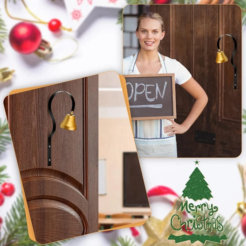 4 шт. колокольчик для владельцев магазинов антикварный дверной звонок настенный