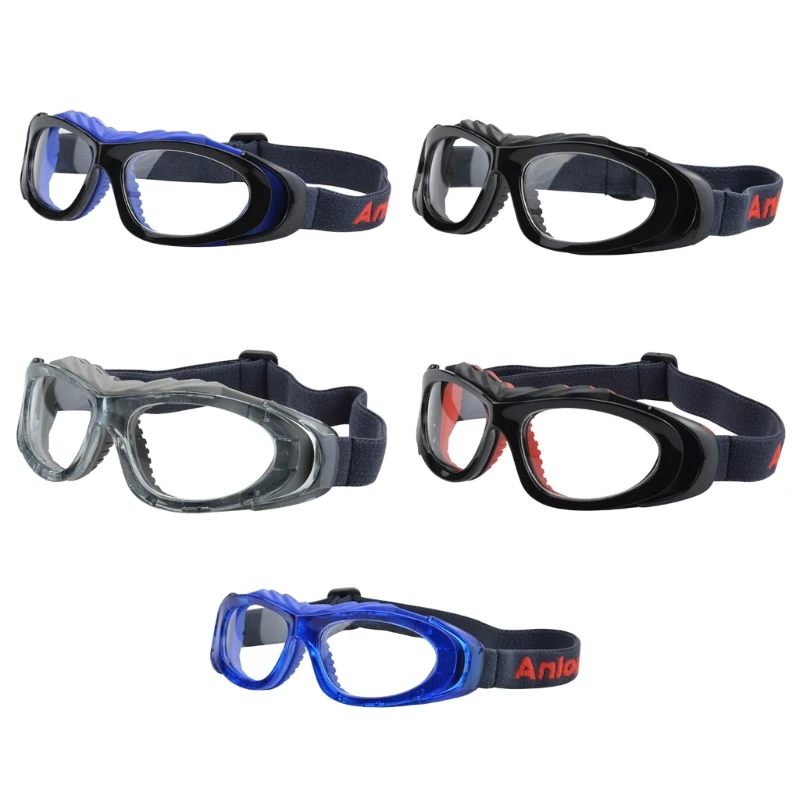

Sports Goggles Protective Safety Glasses Safety Goggles Adjustable Strap for Basketball Football Sports Lens Replaceable