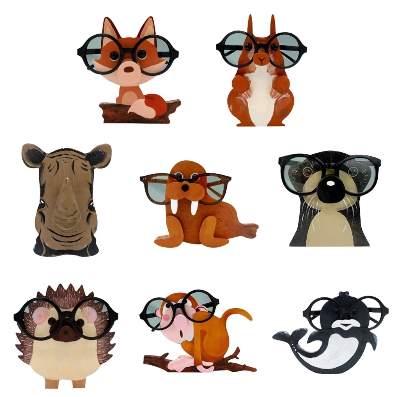 

85AC Animal Eyeglasses Stand Sunglass Display Rack Shelf Home Decorations Gift