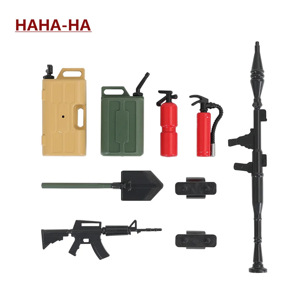 

Набор инструментов для украшения автомобиля на радиоуправлении, лопата для огнетушителя, канистра, игрушка для радиоуправляемого гусеничного грузовика SCX10 TRX4 D90 CC01 TF2