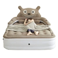 cartoon cat 2022 inflatable mattress heightening home double thickened lovely cartoon bed portable single flush air cushion bed