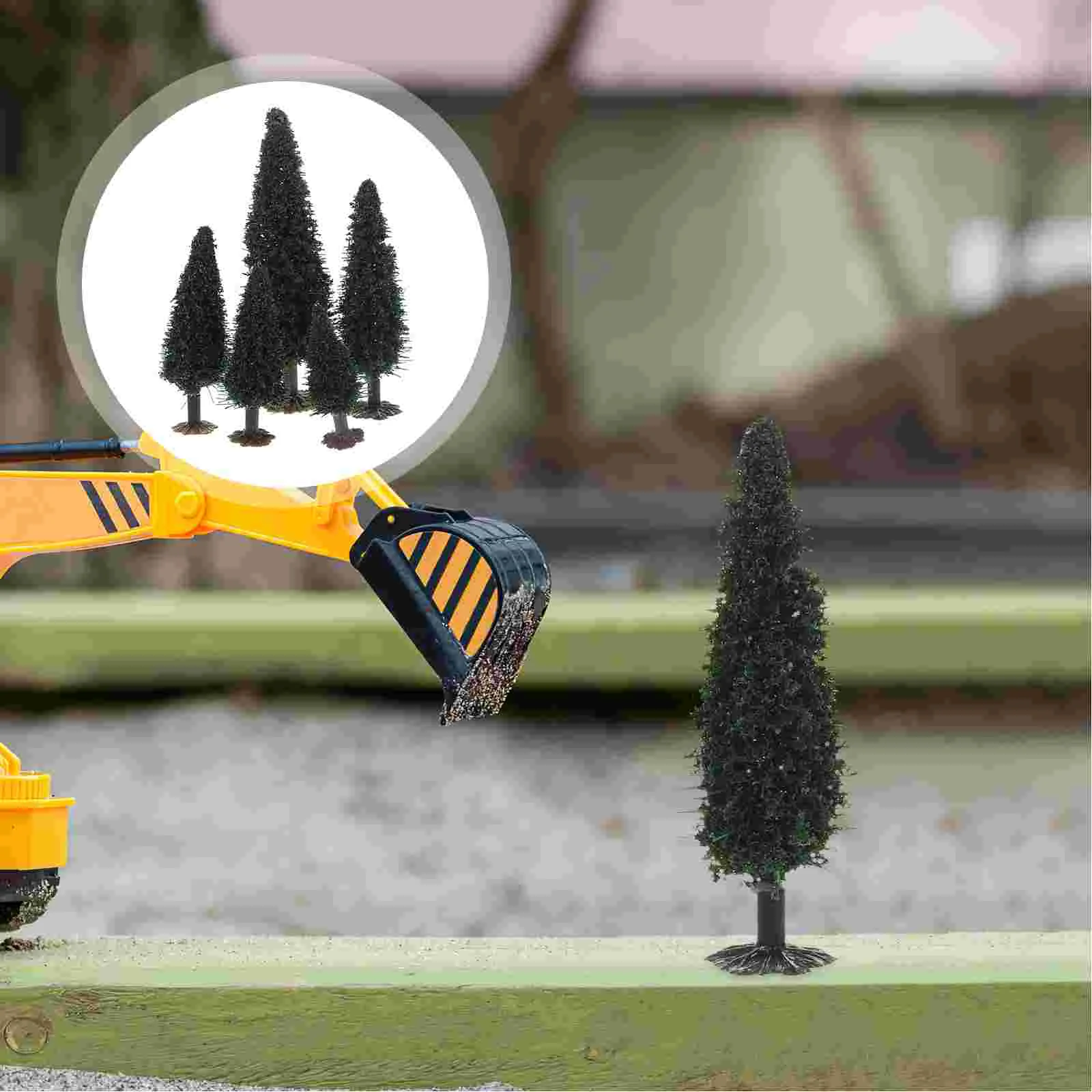 15 шт. маленькое дерево пейзажная модель мини-деревья для поделок миниатюрный