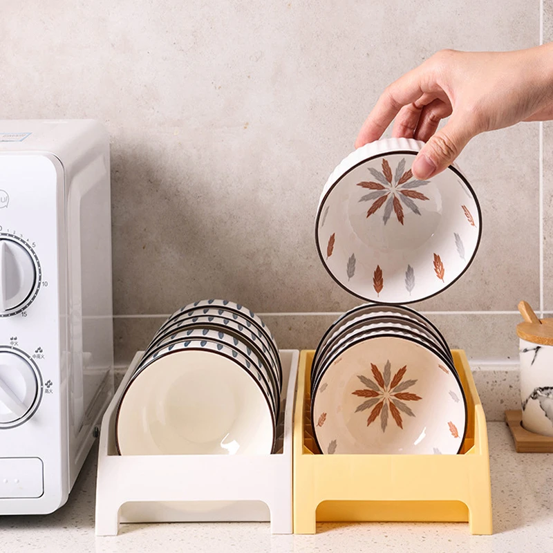 

Kitchen Dishes Spices Storage Rack Desktop Cabinet Shelf Multifunctional Divided Compartment Drainage Box Household Organizer