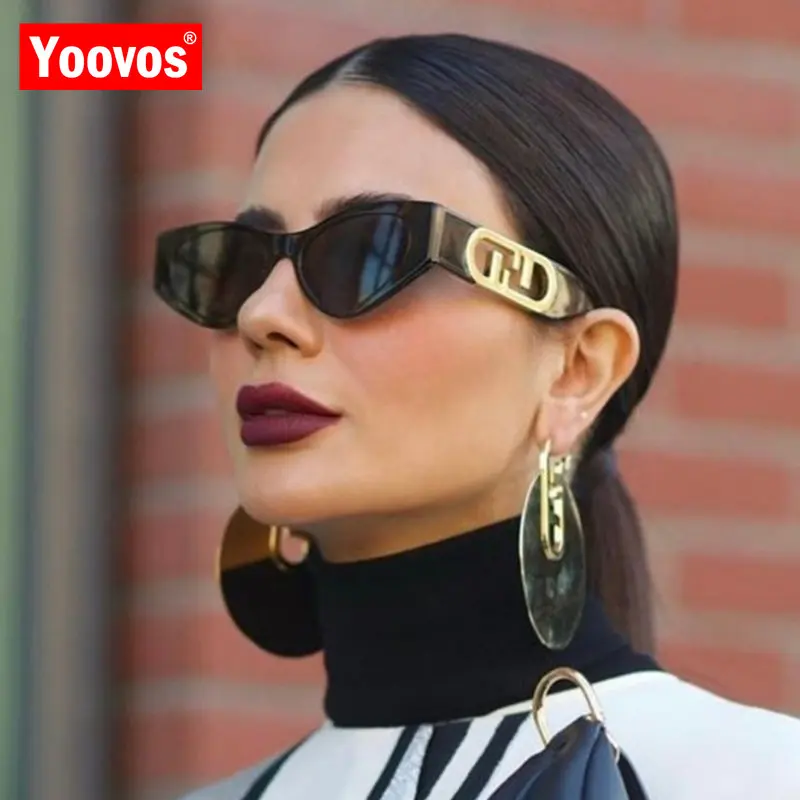 

Yoovos Vintage Cateye Sunglasses Women Luxury Gradient Glasses For Ladies Sexy Fashion Lentes Brand Cat Eye Gafas De Sol Mujer