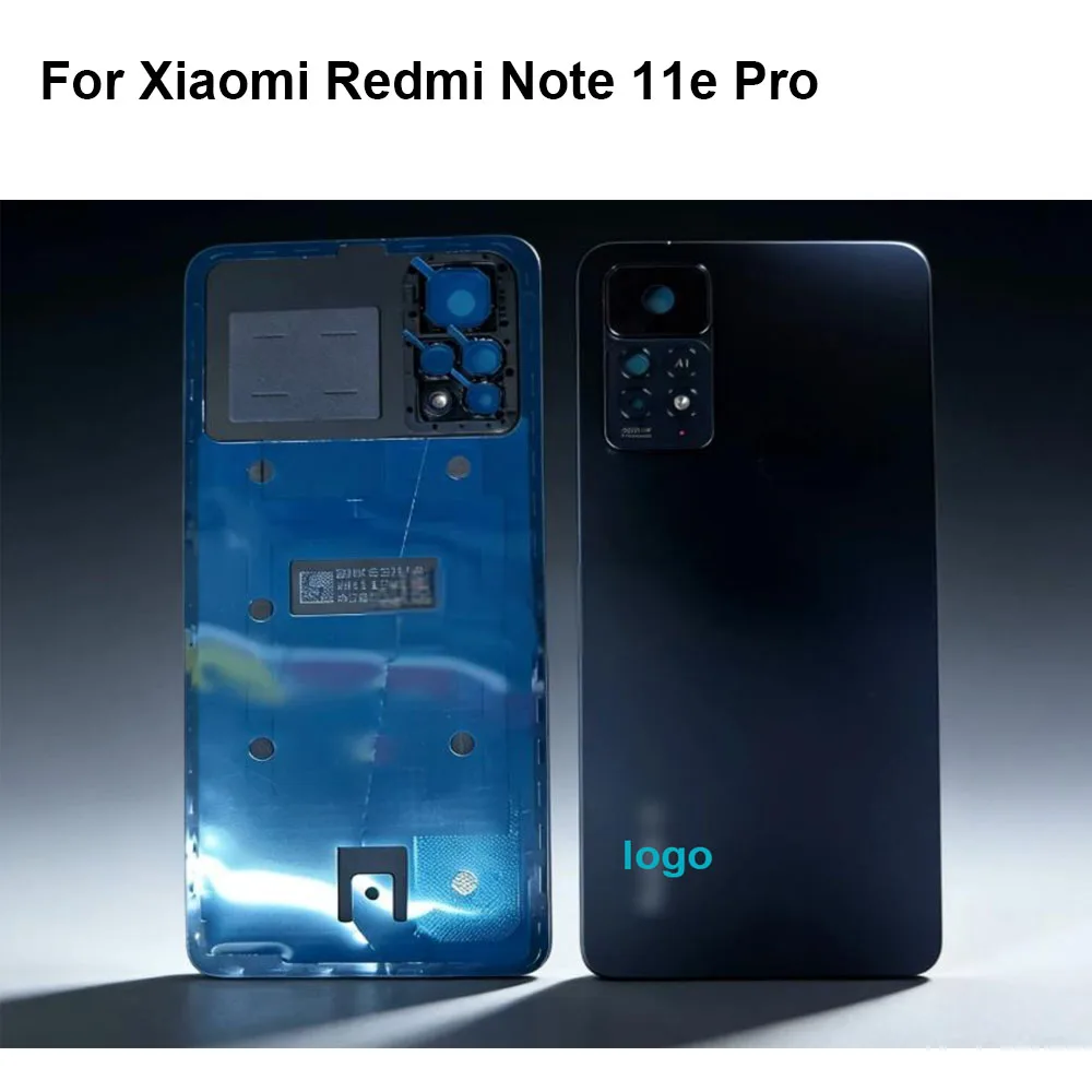 Фото Новая задняя крышка/корпус аккумуляторного отсека для Xiaomi Redmi Note 11E Pro, замена задней крышки аккумулятора для Redmi Note 11E Pro №1