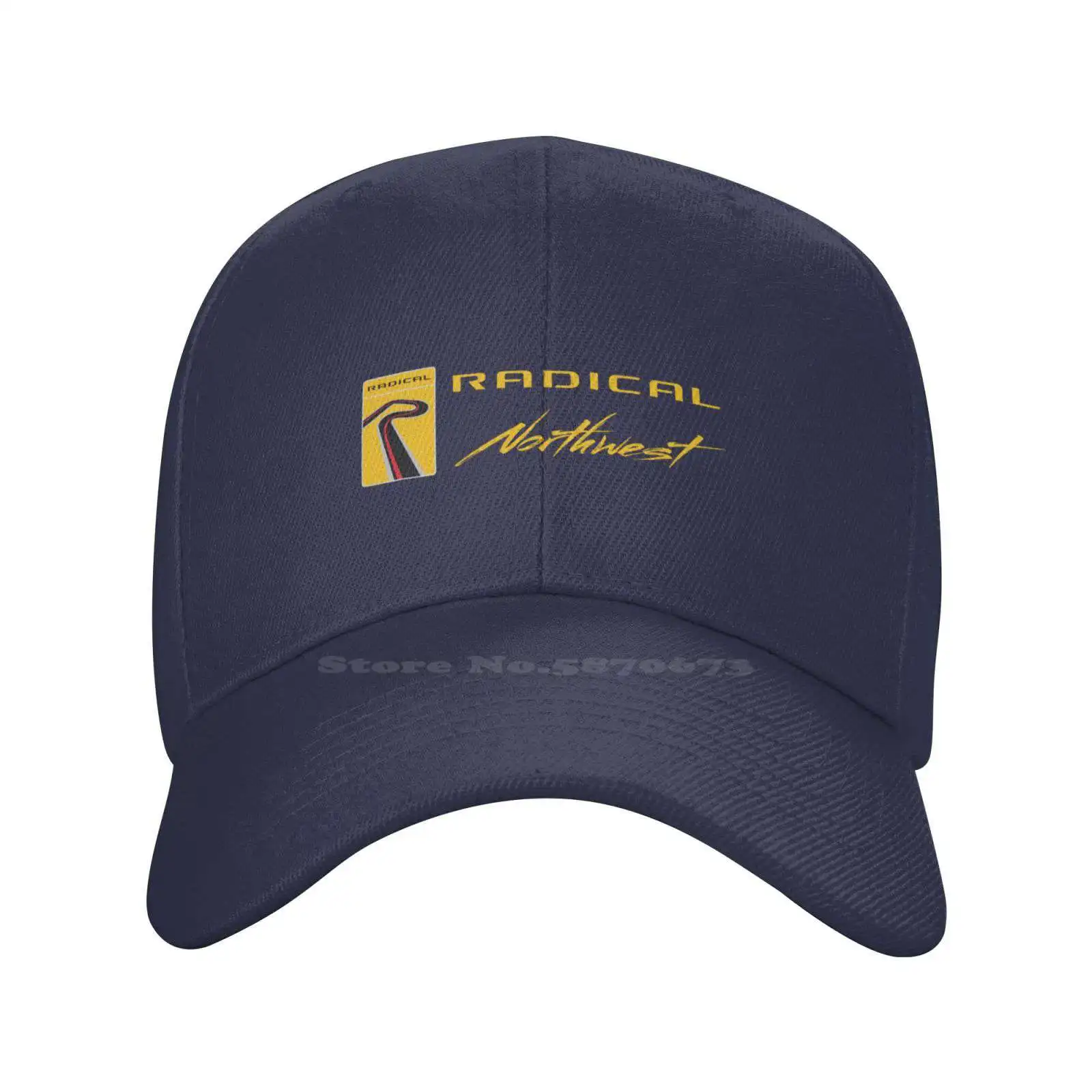

Radical Logo Printed Graphic Brand Logo High-quality Denim cap Knitted hat Baseball cap