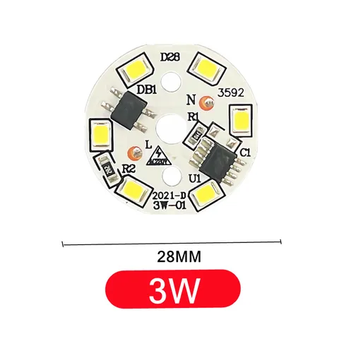 Светодиодный чип SMD 2835 для лампы 3-12 Вт 220-240В